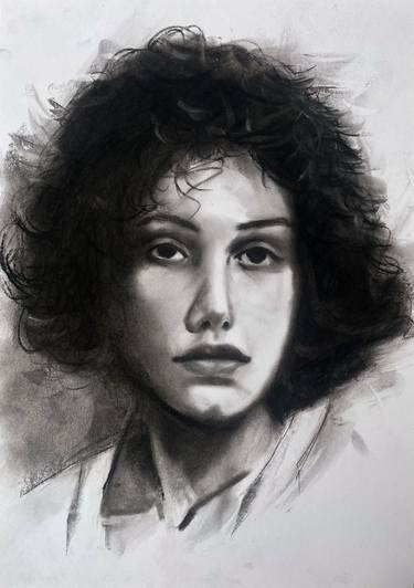 Original Portraiture Portrait Drawings by Denny Stoekenbroek