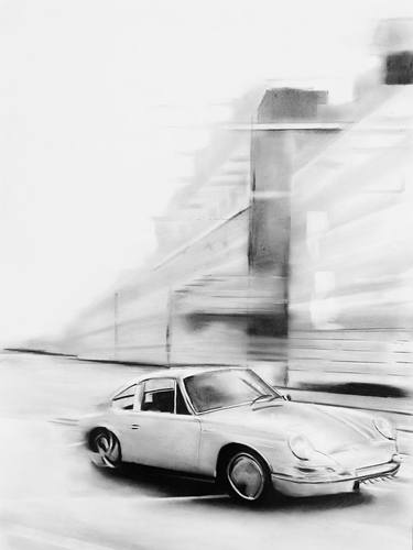 Print of Realism Car Drawings by Denny Stoekenbroek