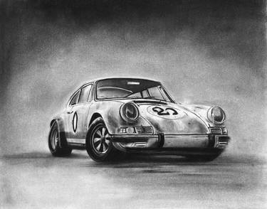 Original Realism Car Drawings by Denny Stoekenbroek