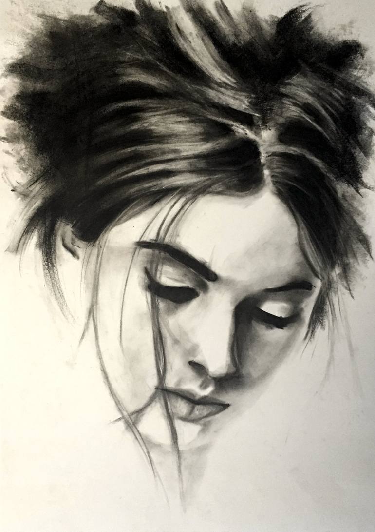 shy Drawing by Denny Stoekenbroek | Saatchi Art