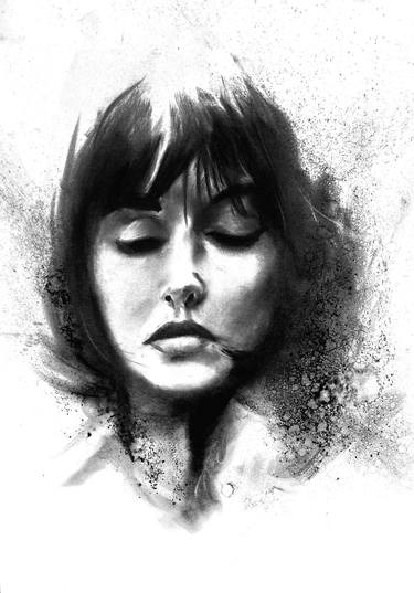 Original Portraiture Portrait Drawings by Denny Stoekenbroek