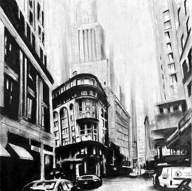 Original Realism Cities Drawings by Denny Stoekenbroek