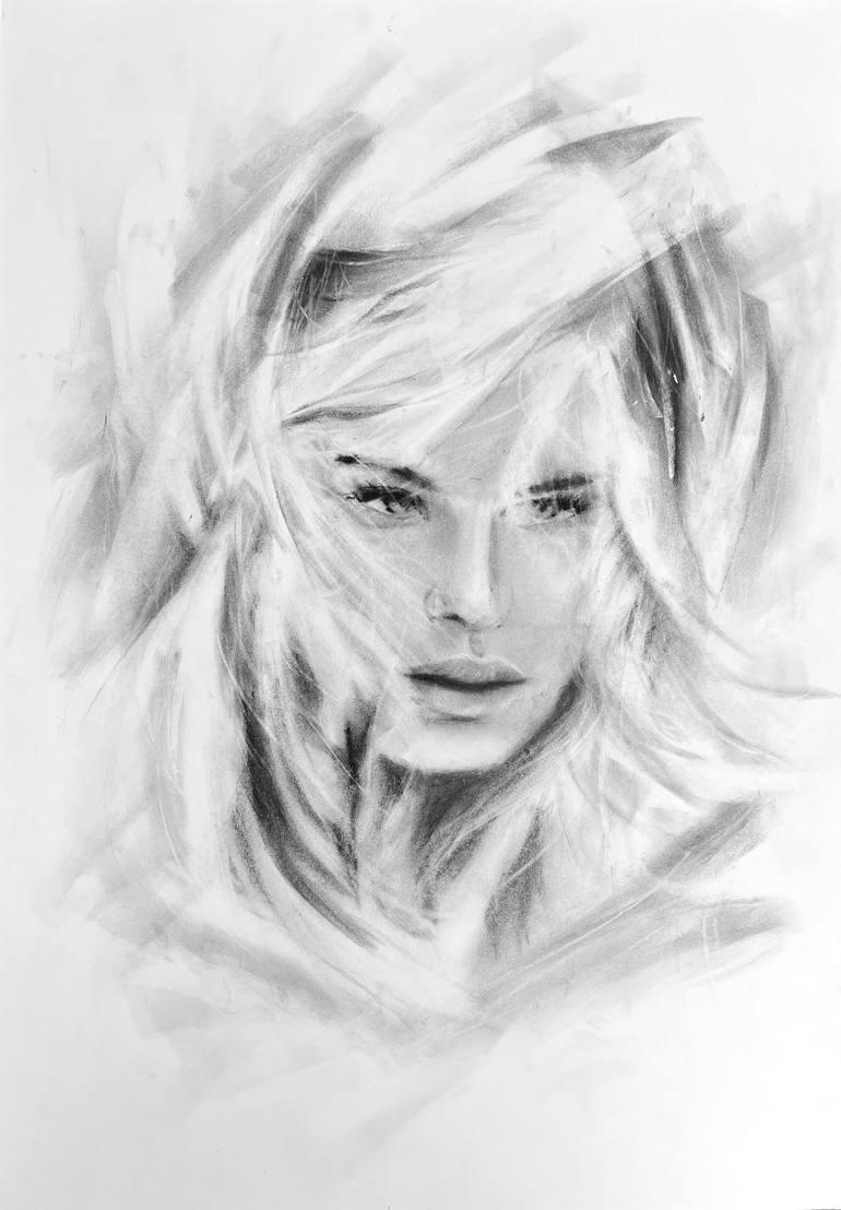 ice queen Drawing by Denny Stoekenbroek | Saatchi Art