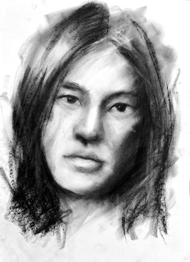 Original Portraiture Portrait Drawings by Denny Stoekenbroek