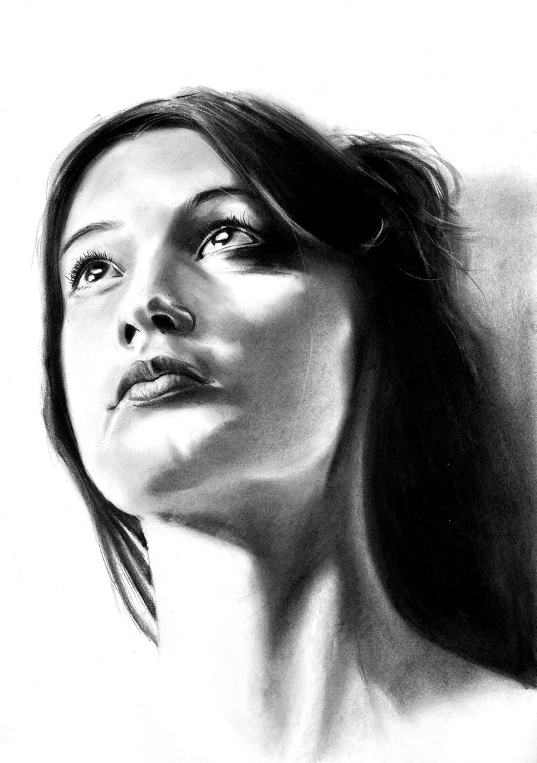 Eleni Drawing by Denny Stoekenbroek | Saatchi Art