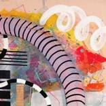 Pipeline Abstract Painting by Jaime Derringer