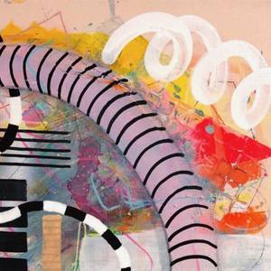 Pipeline Abstract Painting