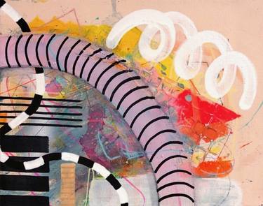 Original Modern Abstract Paintings by Jaime Derringer