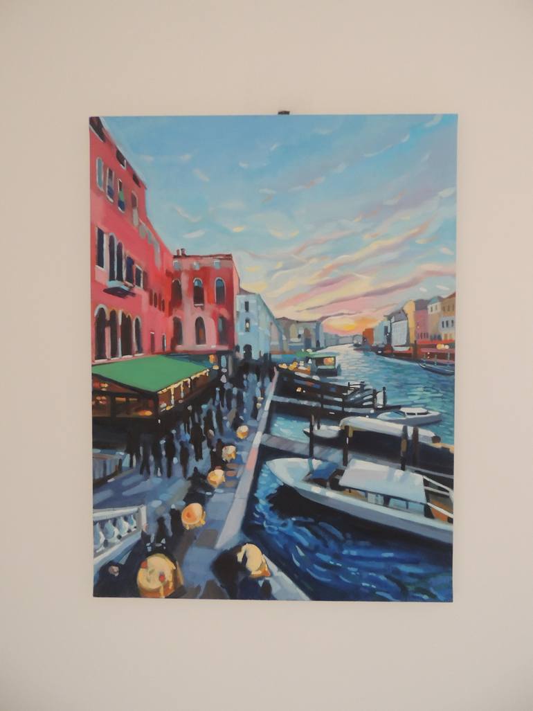 Original Impressionism Cities Painting by Danijel Garić