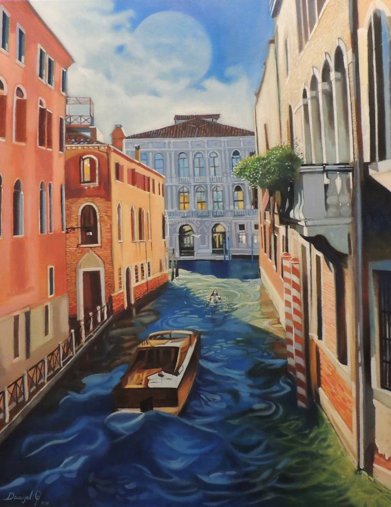 Original Other Cities Painting by Danijel Garić