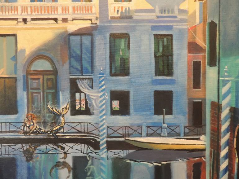 Original Modernism Fantasy Painting by Danijel Garić