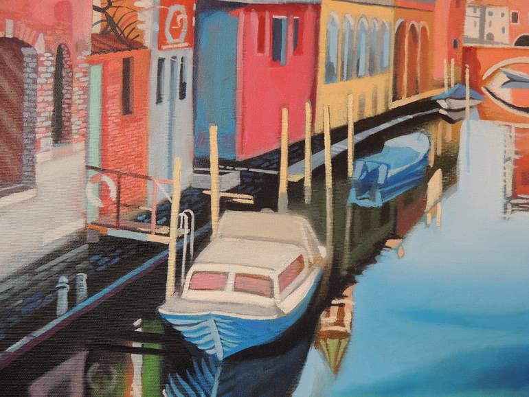 Original Contemporary Cities Painting by Danijel Garić