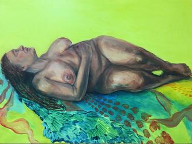 Original Figurative Nude Paintings by Jana Vankova