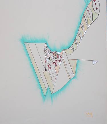 Original Abstract Drawings by William Macdonald