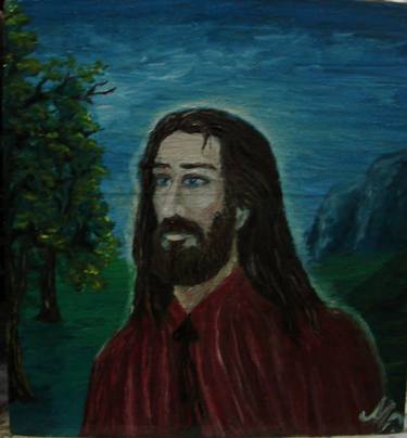 Original Religious Painting by Marius Nitov