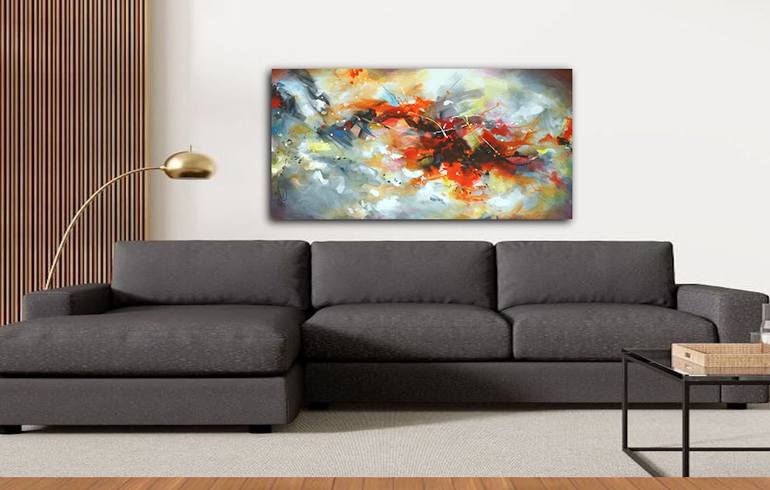 Original Abstract Painting by Michael Lang