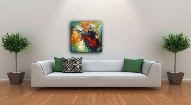 Original Abstract Painting by Michael Lang