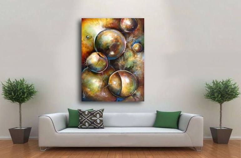 Original Abstract Painting by Michael Lang