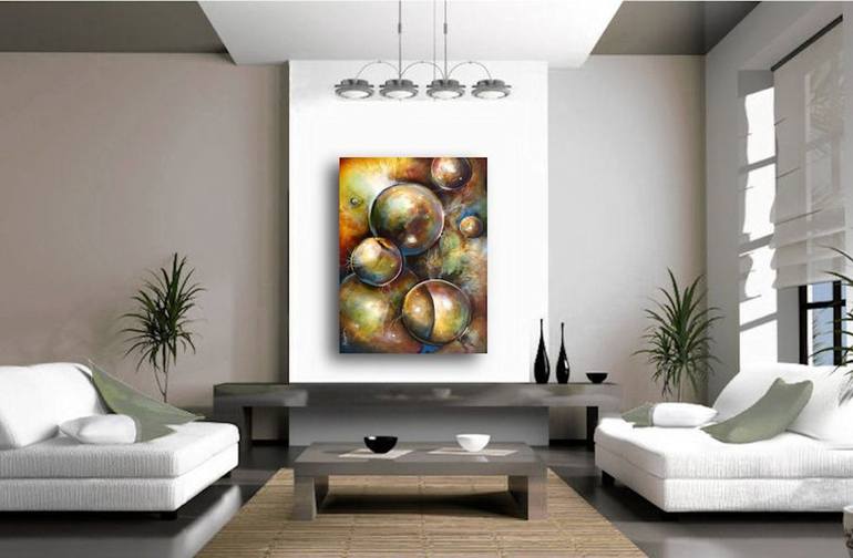 Original Abstract Painting by Michael Lang