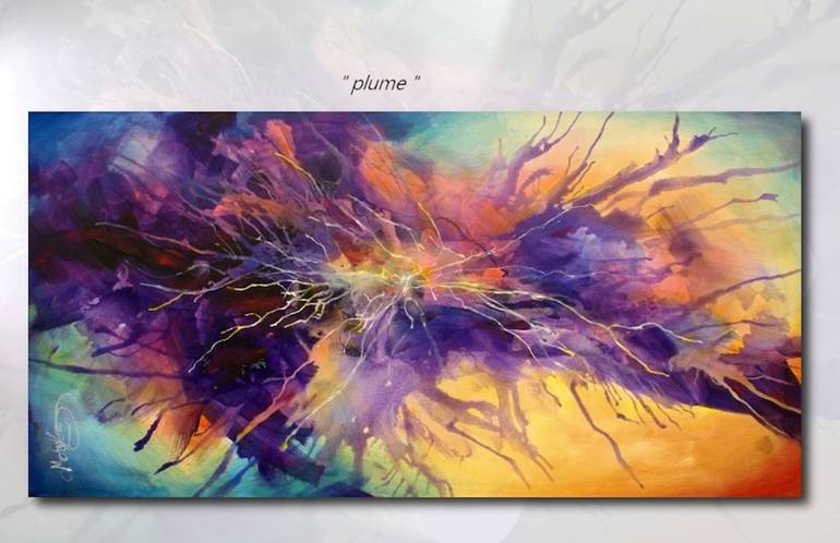 Original Contemporary Abstract Painting by Michael Lang