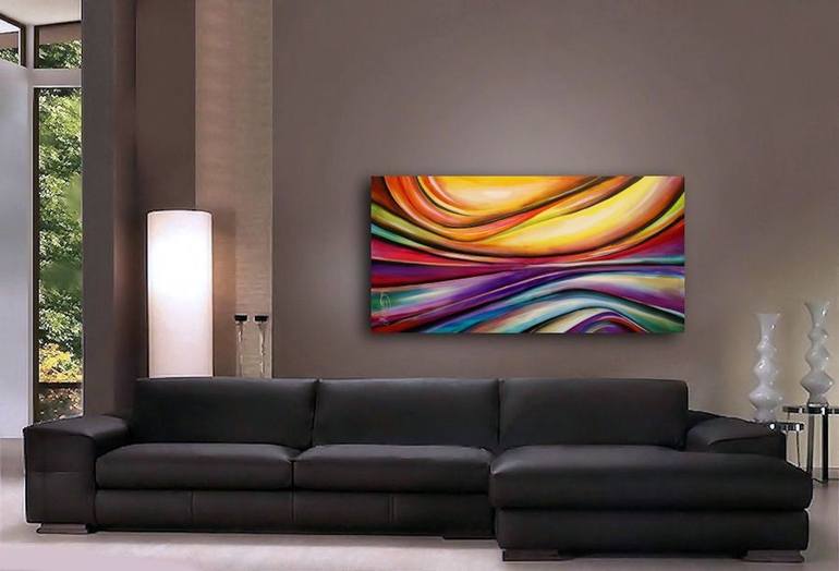 Original Contemporary Abstract Painting by Michael Lang