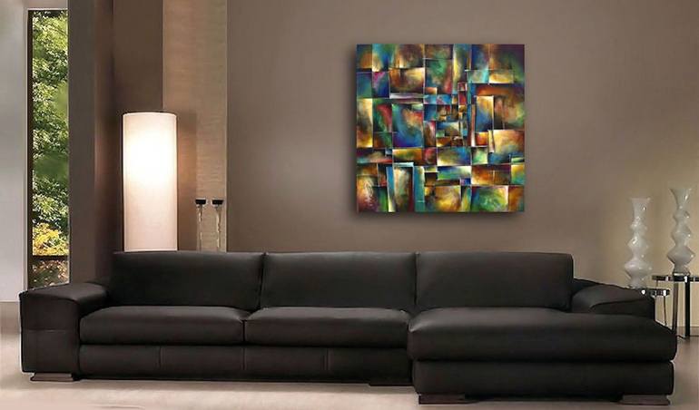 Original Abstract Painting by Michael Lang