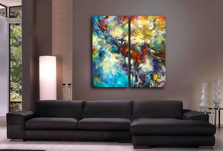 Original Abstract Painting by Michael Lang