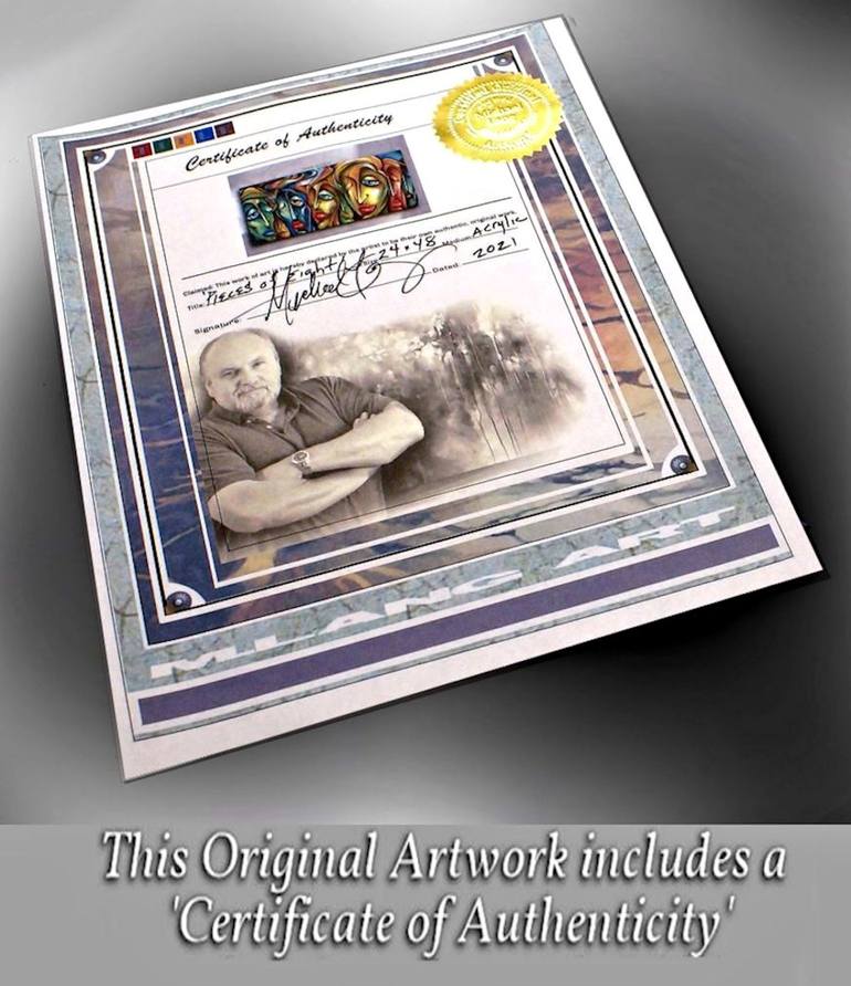 Original Abstract Painting by Michael Lang