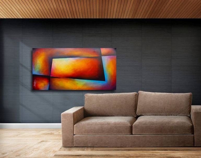 Original Abstract Painting by Michael Lang