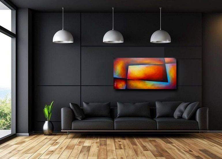 Original Abstract Painting by Michael Lang