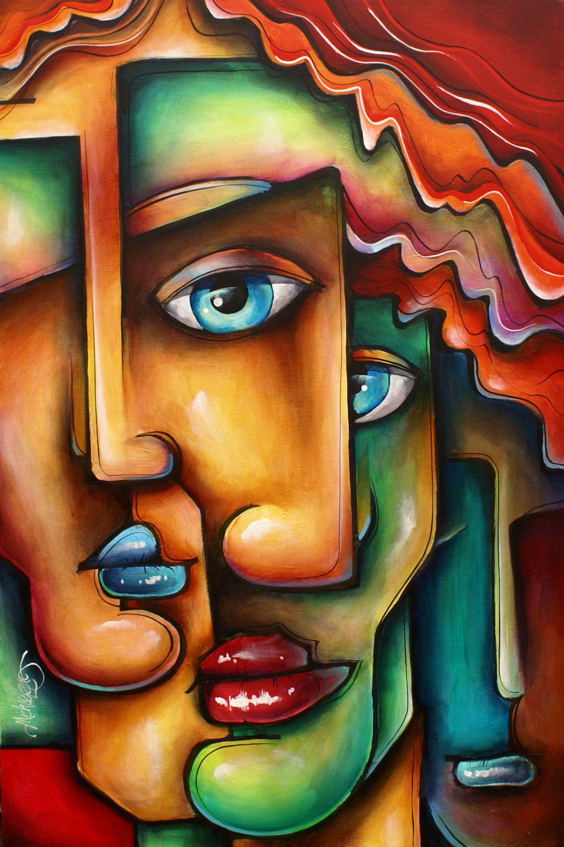 Mixed Emotions' Painting by Michael Lang | Saatchi Art