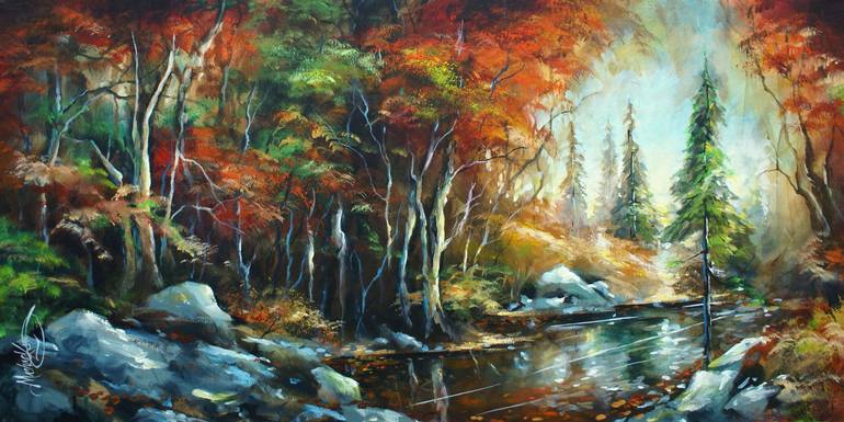 Original  Painting by michael lang