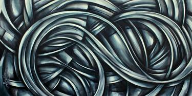 Original Modern Abstract Paintings by Michael Lang