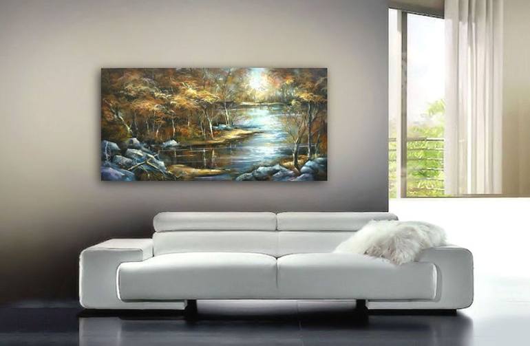 Original Realism Landscape Painting by Michael Lang