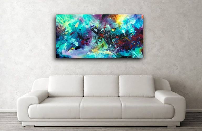 Original Abstract Painting by Michael Lang