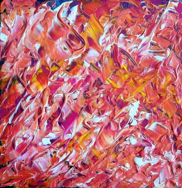 Original Abstract Expressionism Abstract Paintings by Romana Meissner