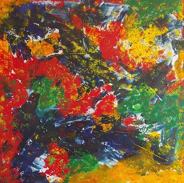 Original Abstract Expressionism Abstract Paintings by Romana Meissner
