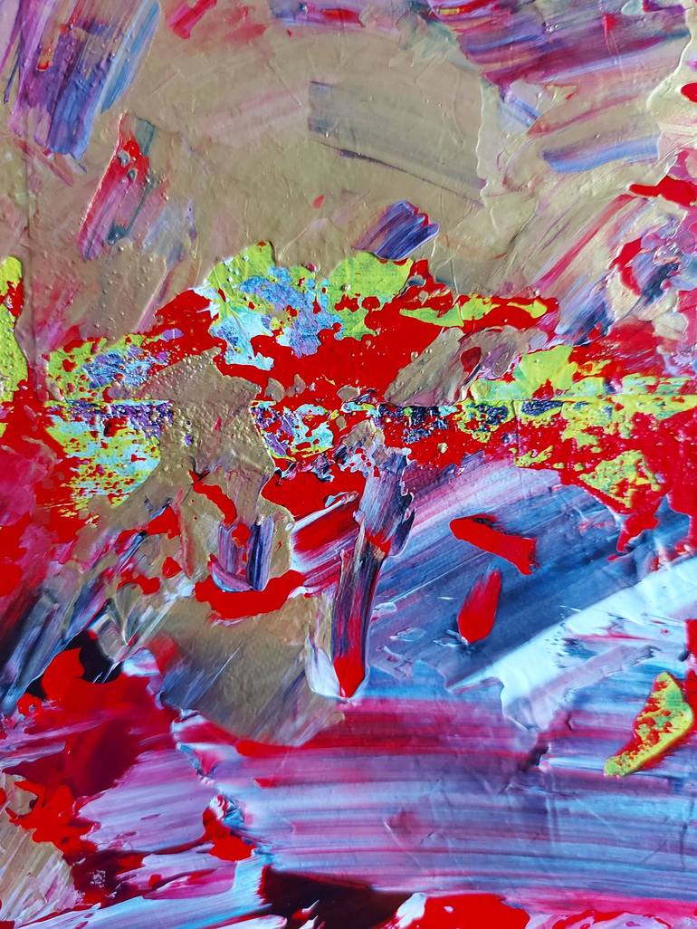 Original Abstract Painting by Romana Meissner