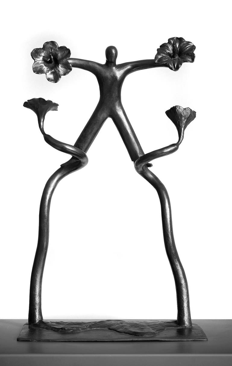 Original Abstract Body Sculpture by Michal Gabriel