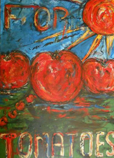 Print of Abstract Expressionism Food & Drink Paintings by Lucy Maliszewski