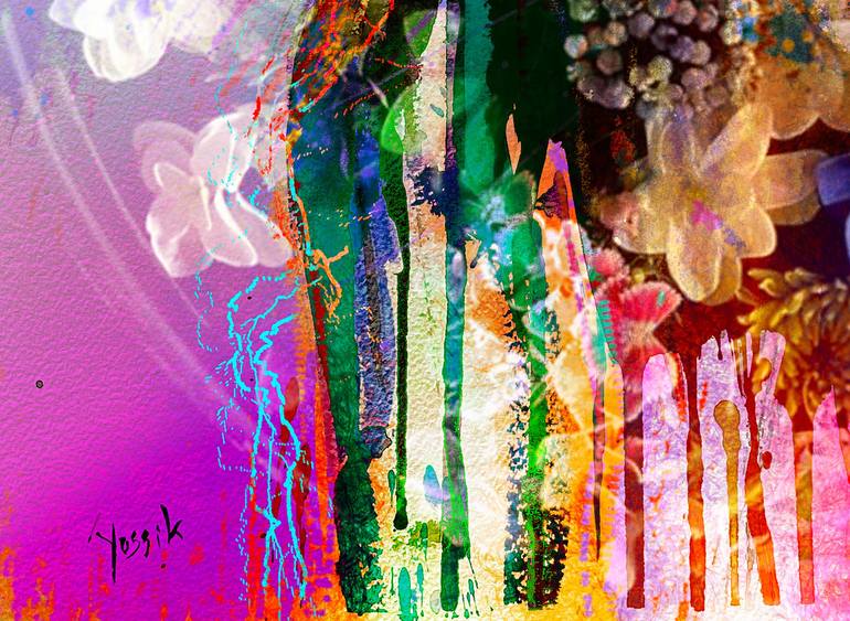 Original Abstract Digital by yossi kotler