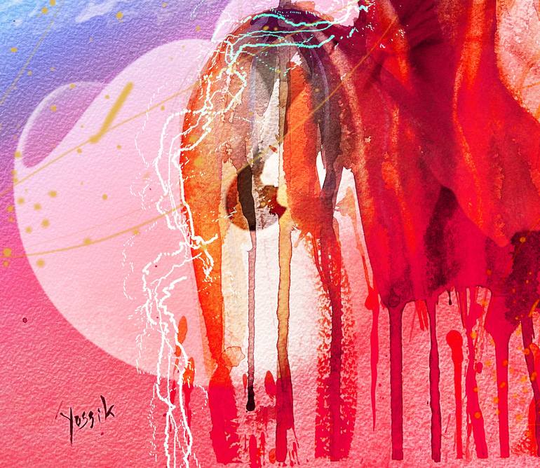 Original Abstract Expressionism Abstract Digital by Yossi Kotler