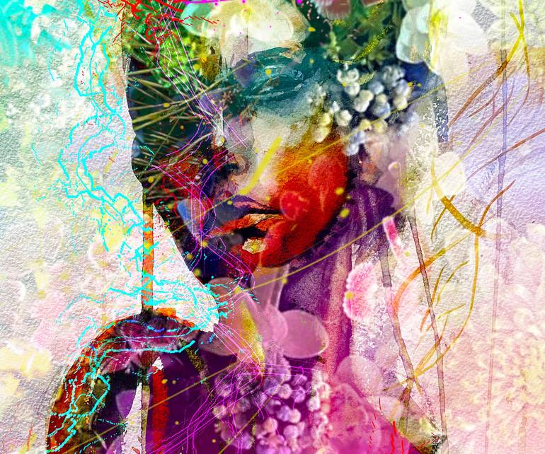 Original Abstract Expressionism Abstract Digital by Yossi Kotler