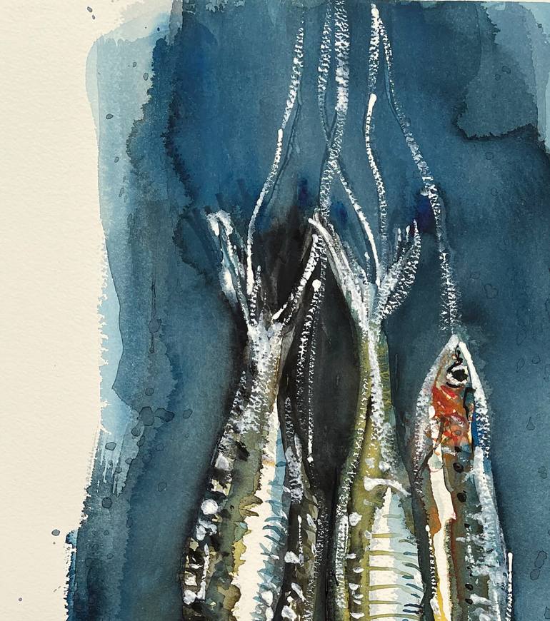 Original Figurative Animal Painting by Yossi Kotler