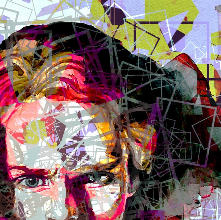 Original Abstract Expressionism Cinema Digital by yossi kotler