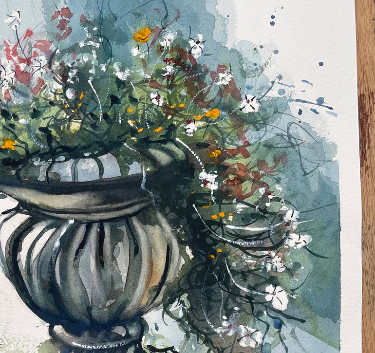 Original Contemporary Outer Space Painting by Yossi Kotler