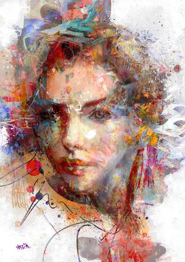 Original People Mixed Media by yossi kotler