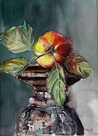 Original Figurative Still Life Paintings by Yossi Kotler
