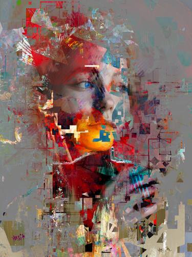 Original Abstract Expressionism Abstract Paintings by Yossi Kotler