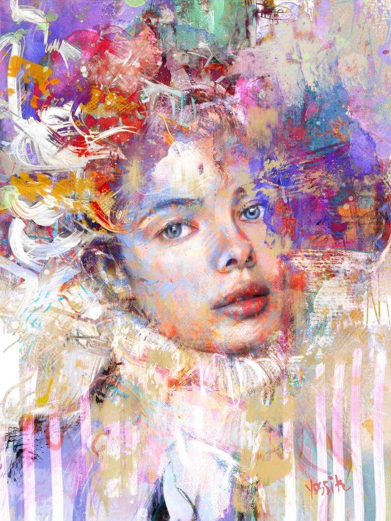 abstract mind Mixed Media by Yossi Kotler | Saatchi Art